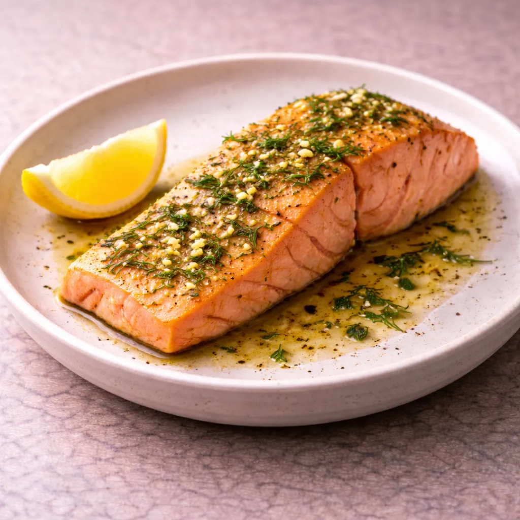 Slow-Roasted Lemon Salmon