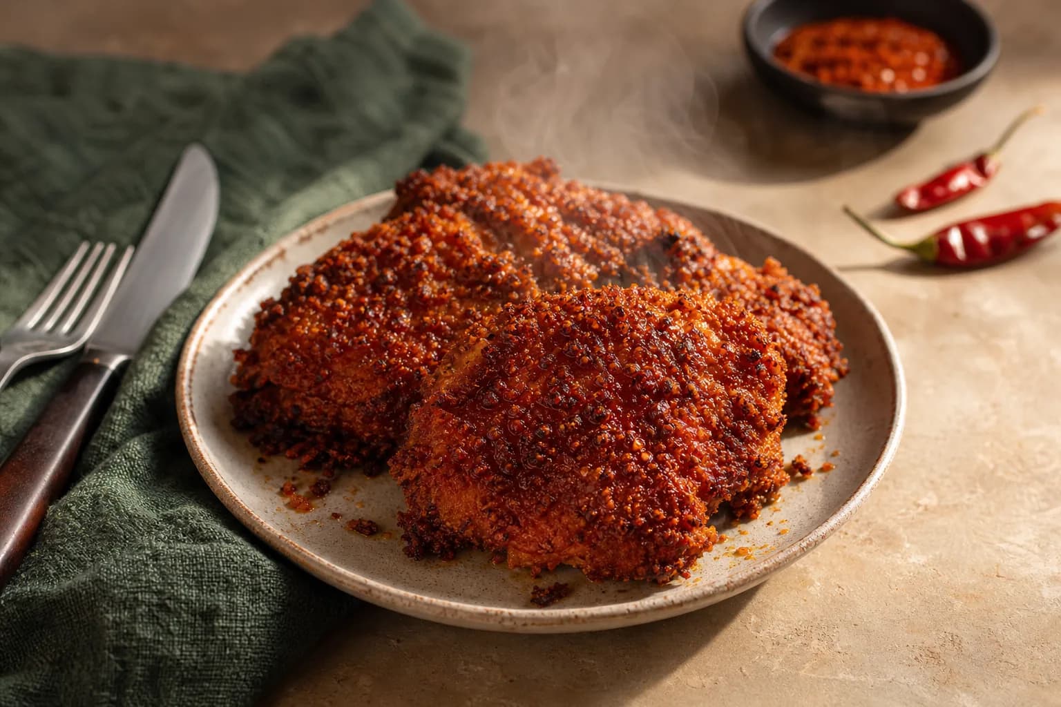 Baked Nashville Hot Chicken
