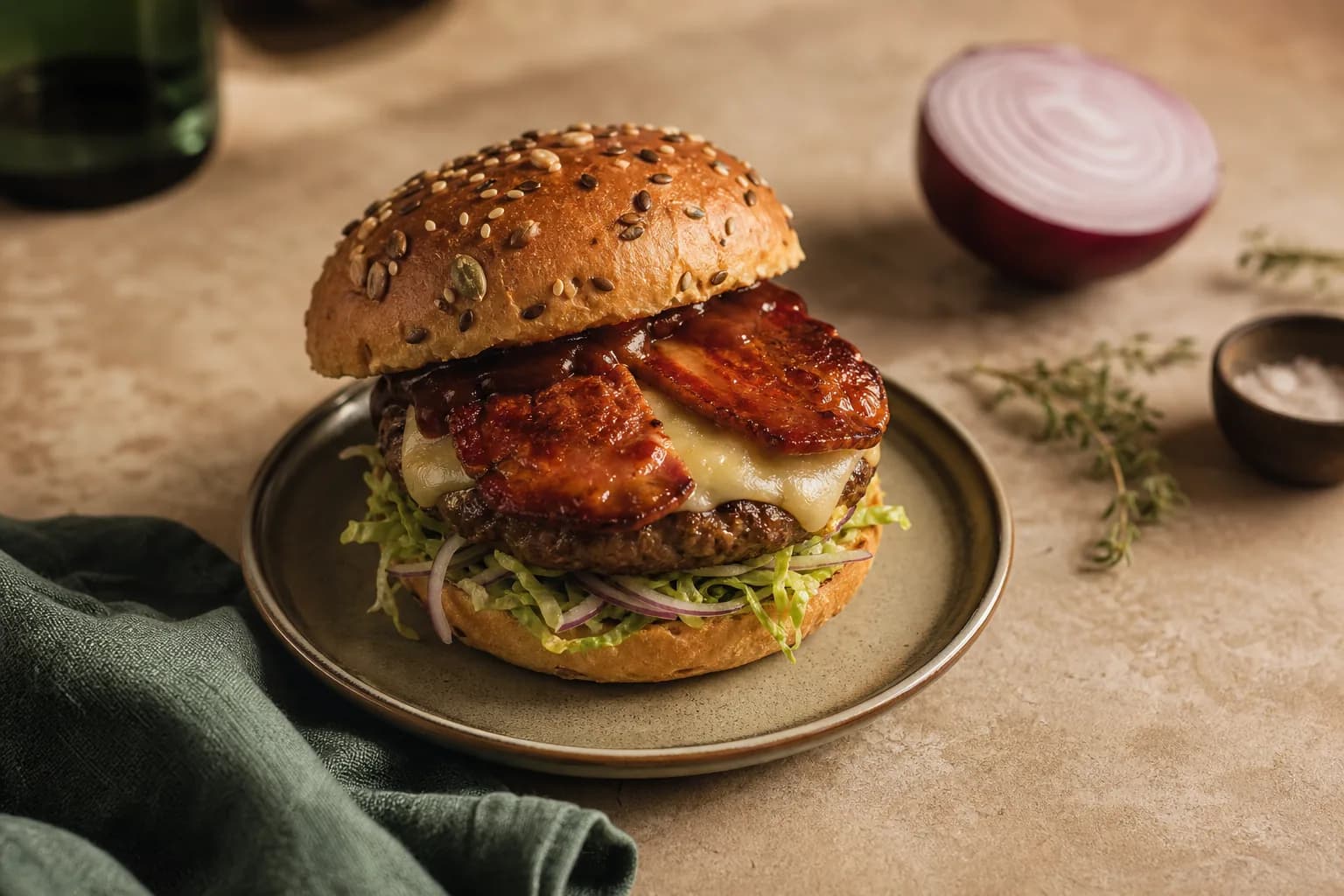 BBQ Bacon Cheeseburger