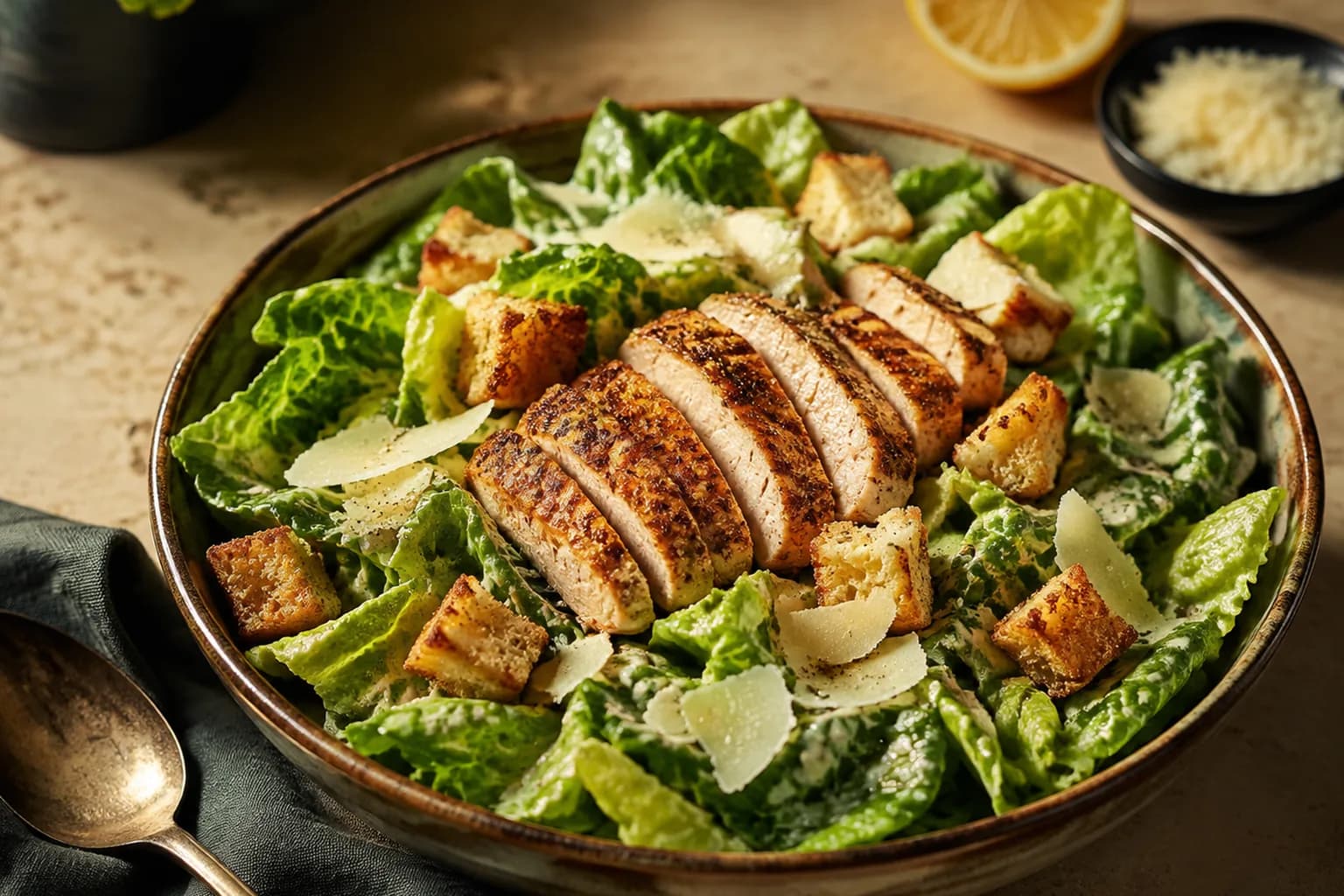 Chicken Caesar Salad Bowl