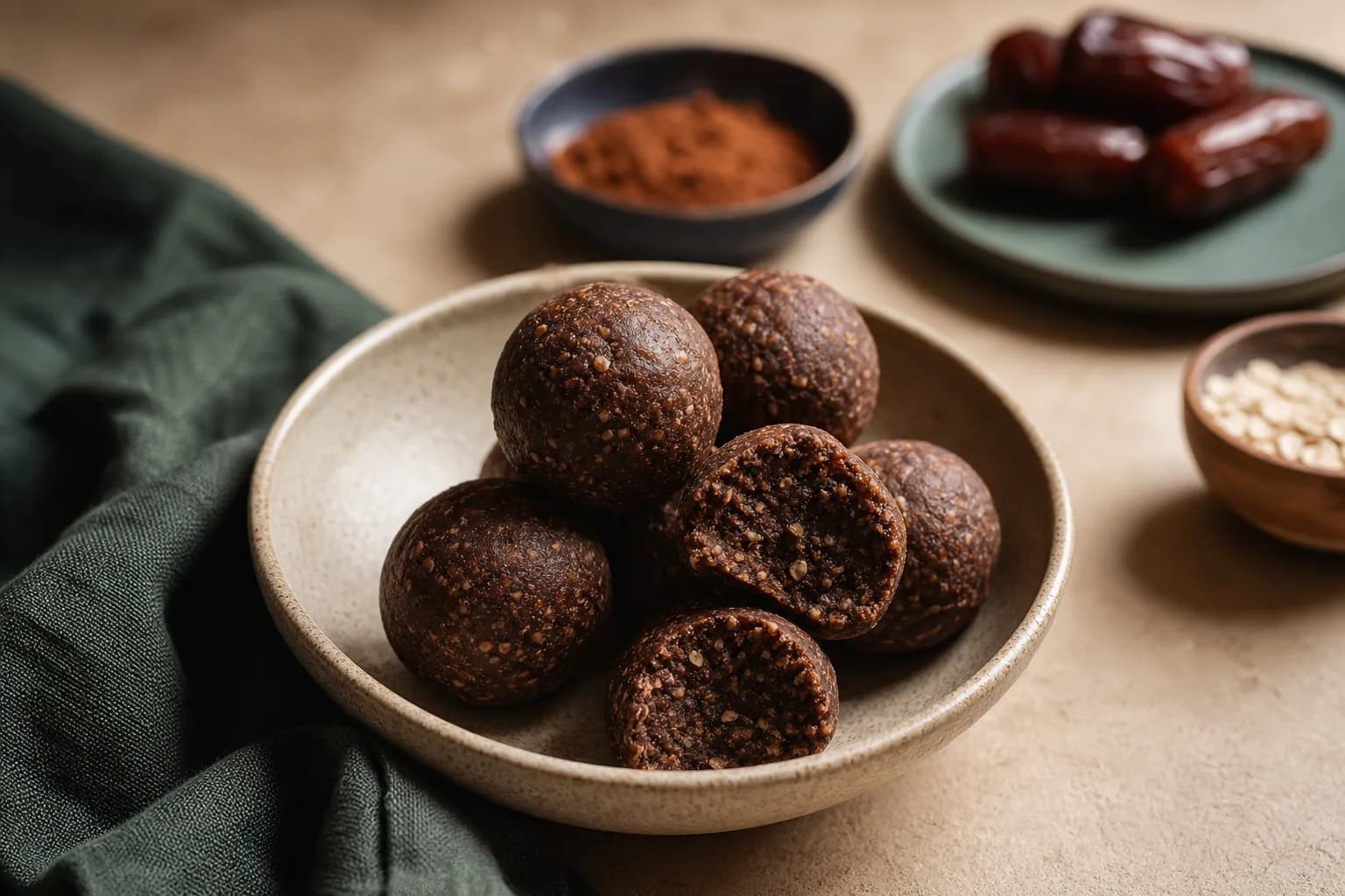 Chocolate Protein Energy Balls