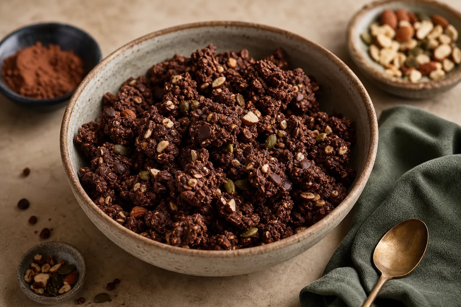 Chocolate Protein Granola