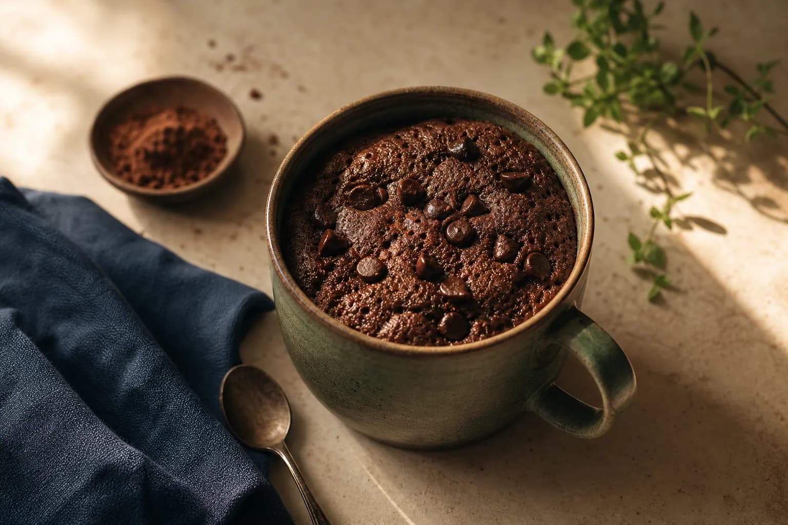 Chocolate Protein Mug Cake