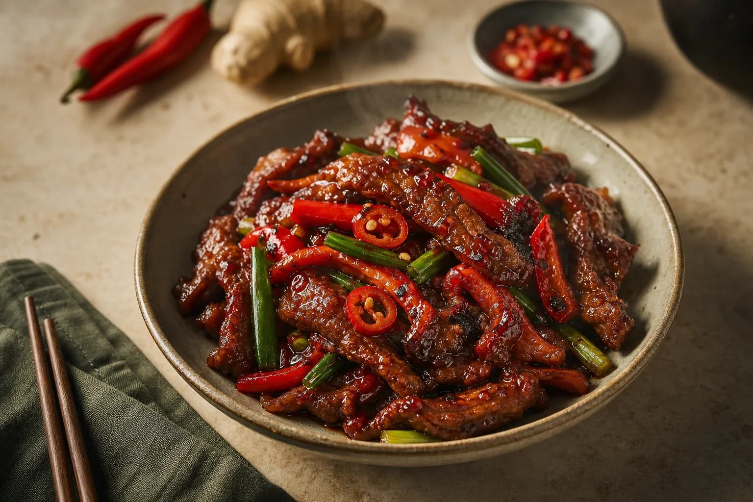 Crispy Chilli Beef