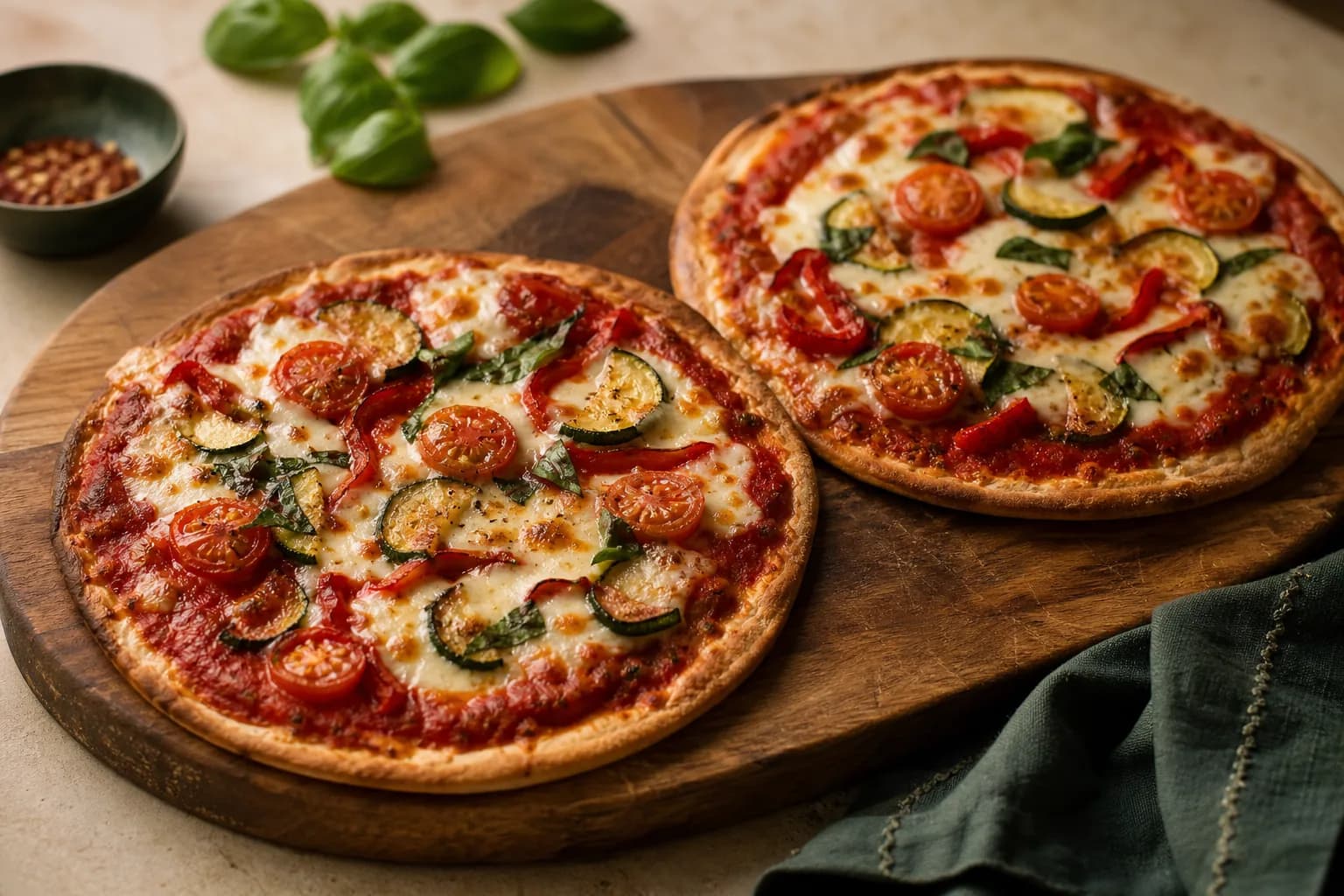 Garden Marinara Veg Pizza