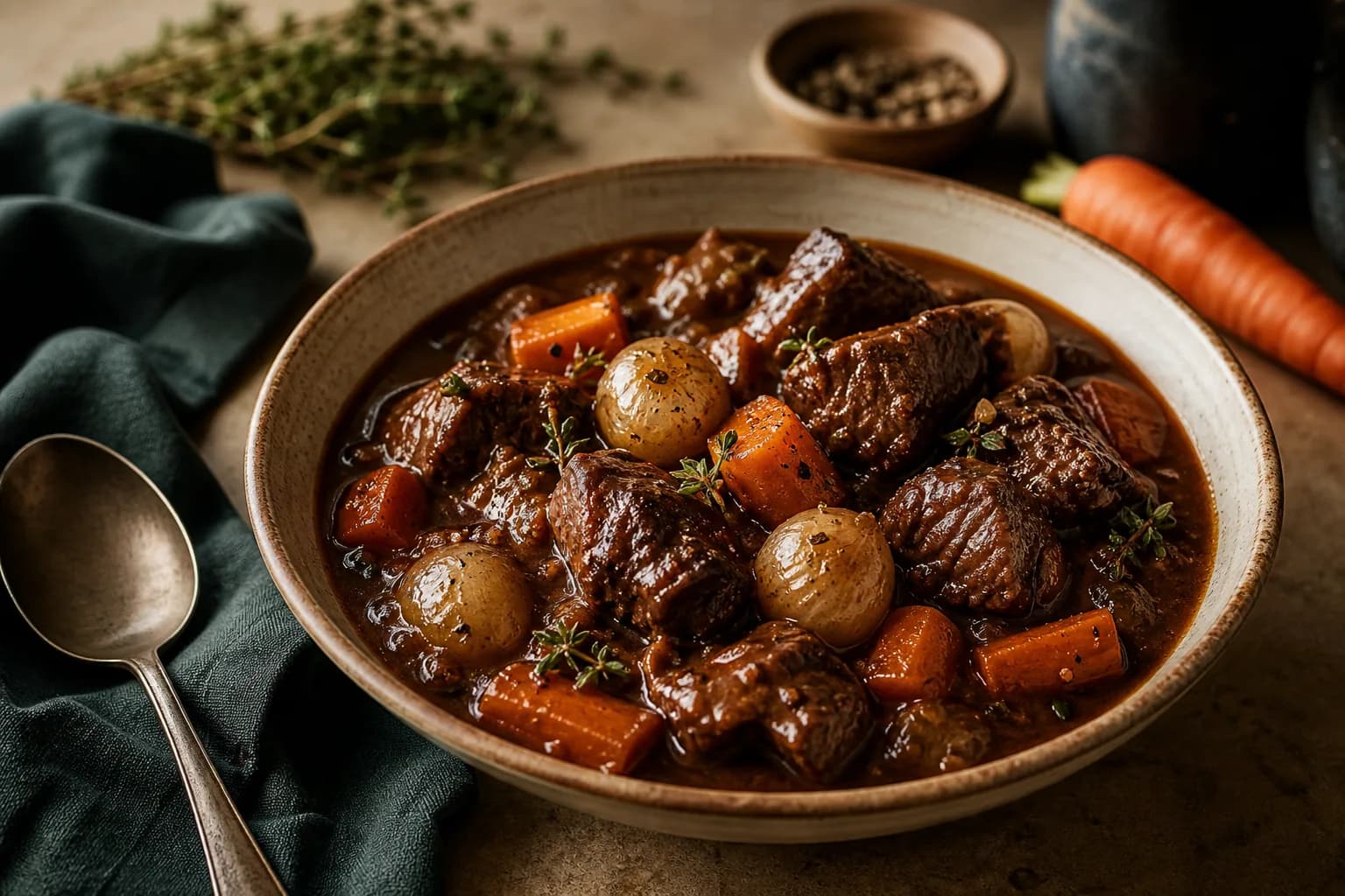 Hearty Beef and Ale Stew