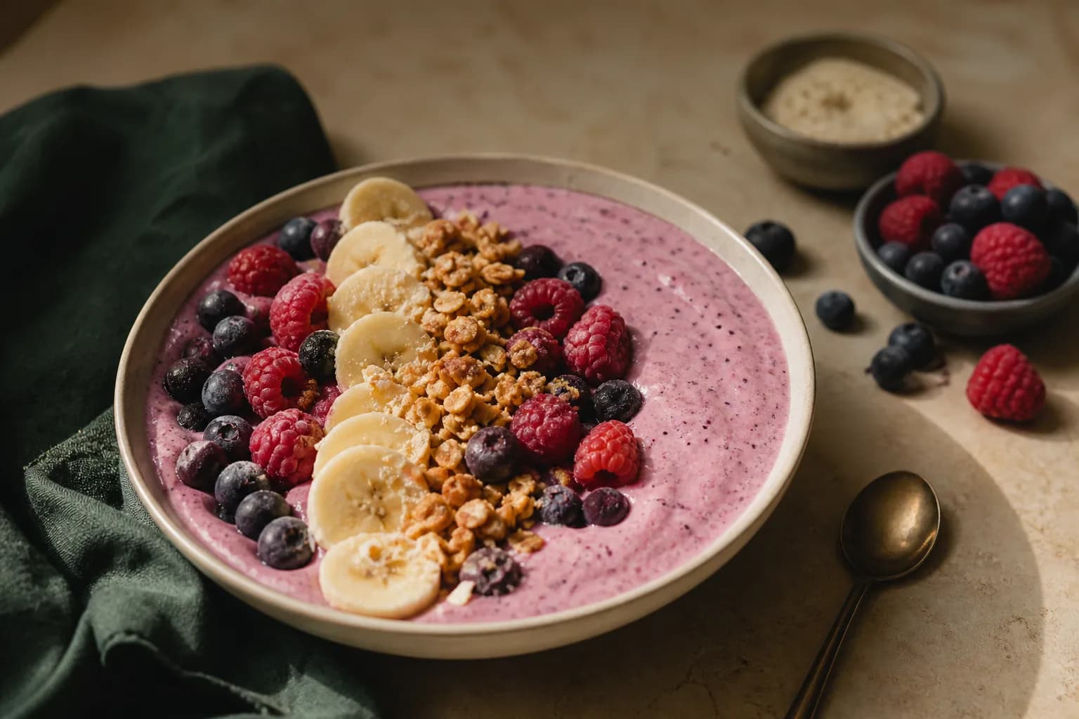 Mixed Berry Smoothie Bowl