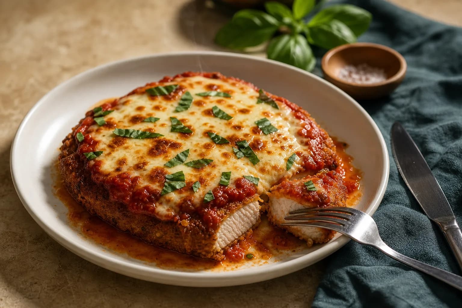 Pork Parmigiana