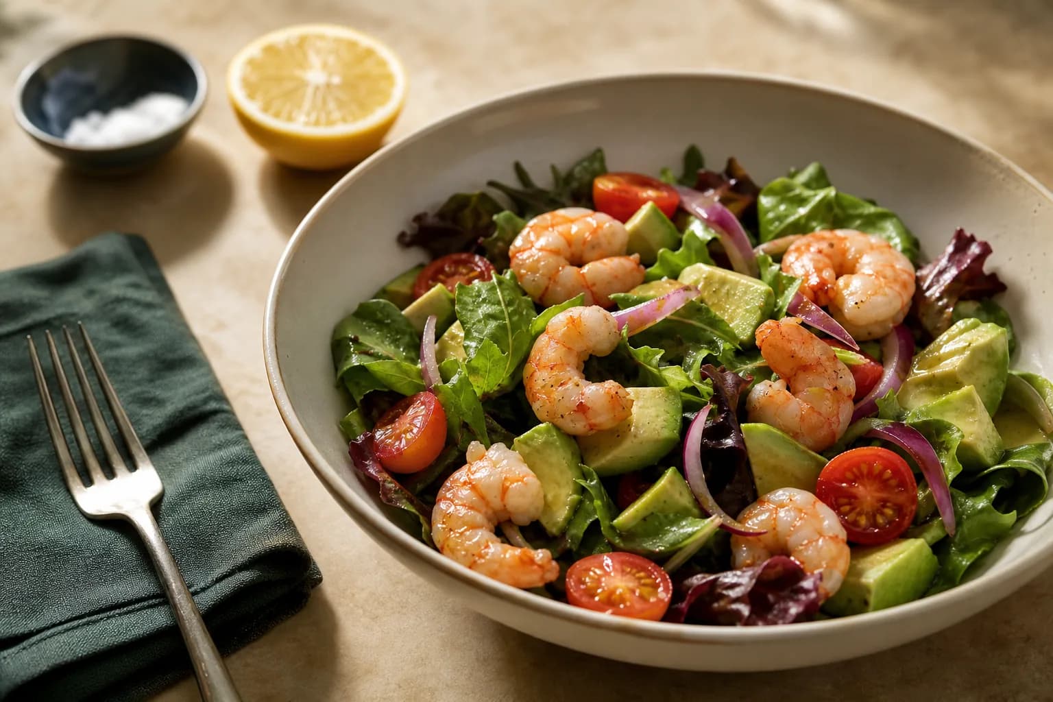 Prawn and Avocado Salad