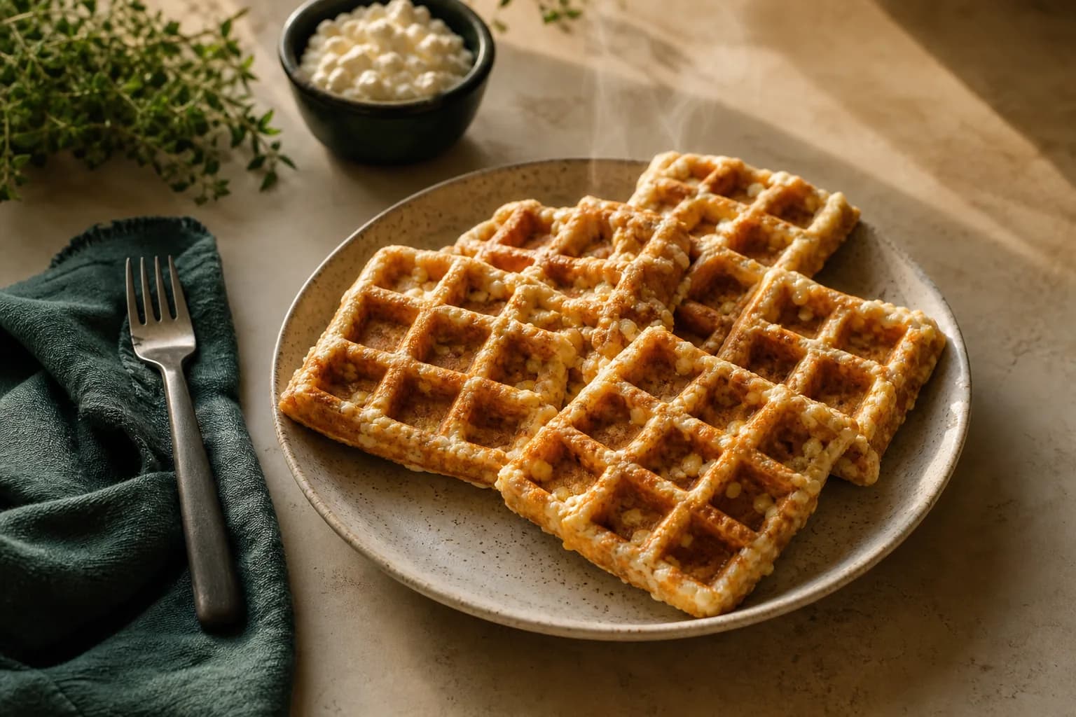 Protein Waffles