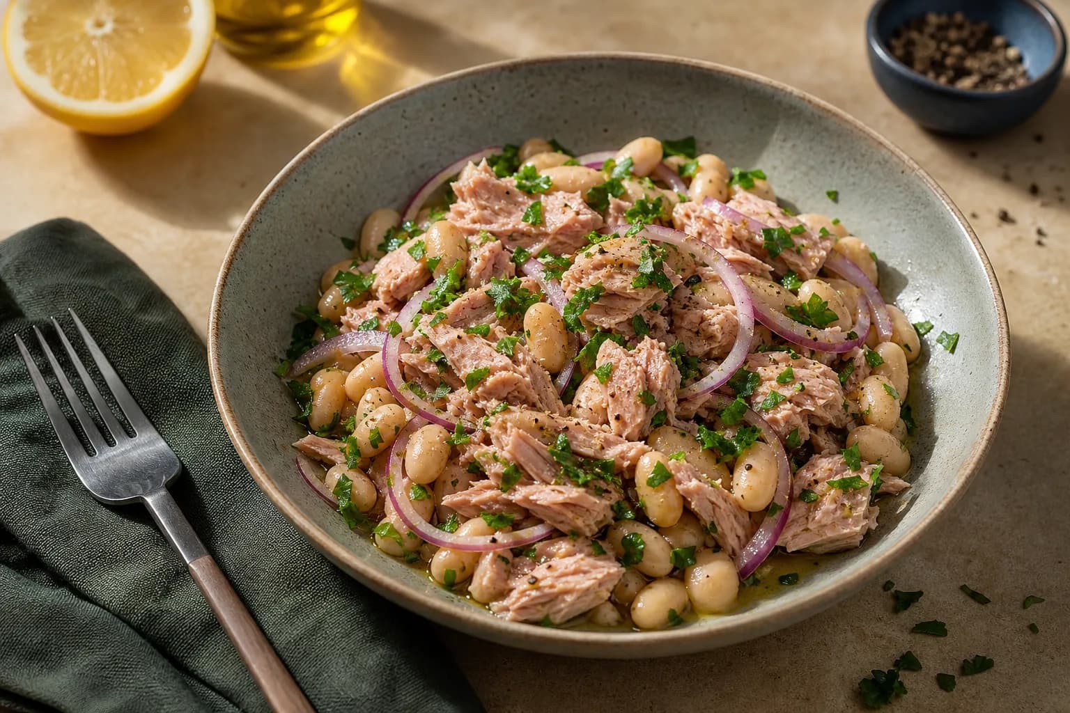 Tuna and White Bean Salad