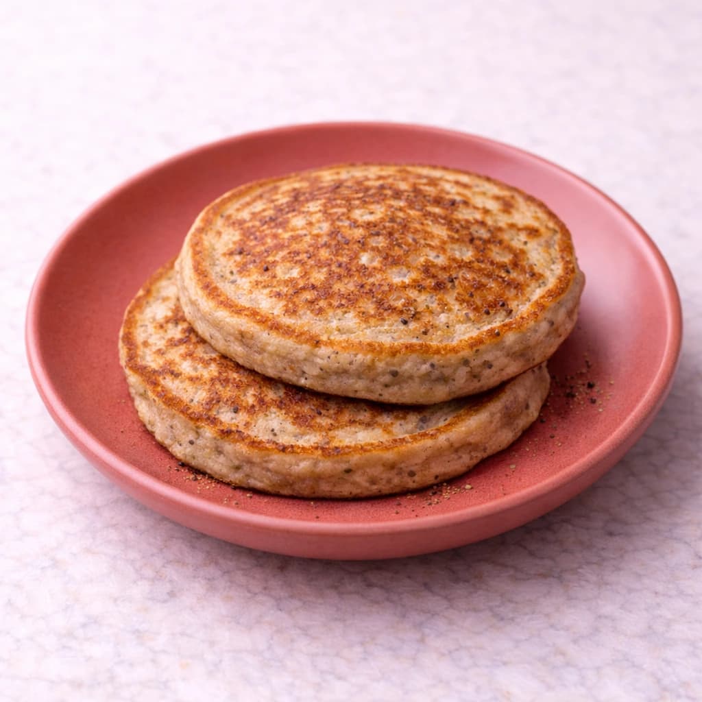 Almond Butter Chia Pancakes