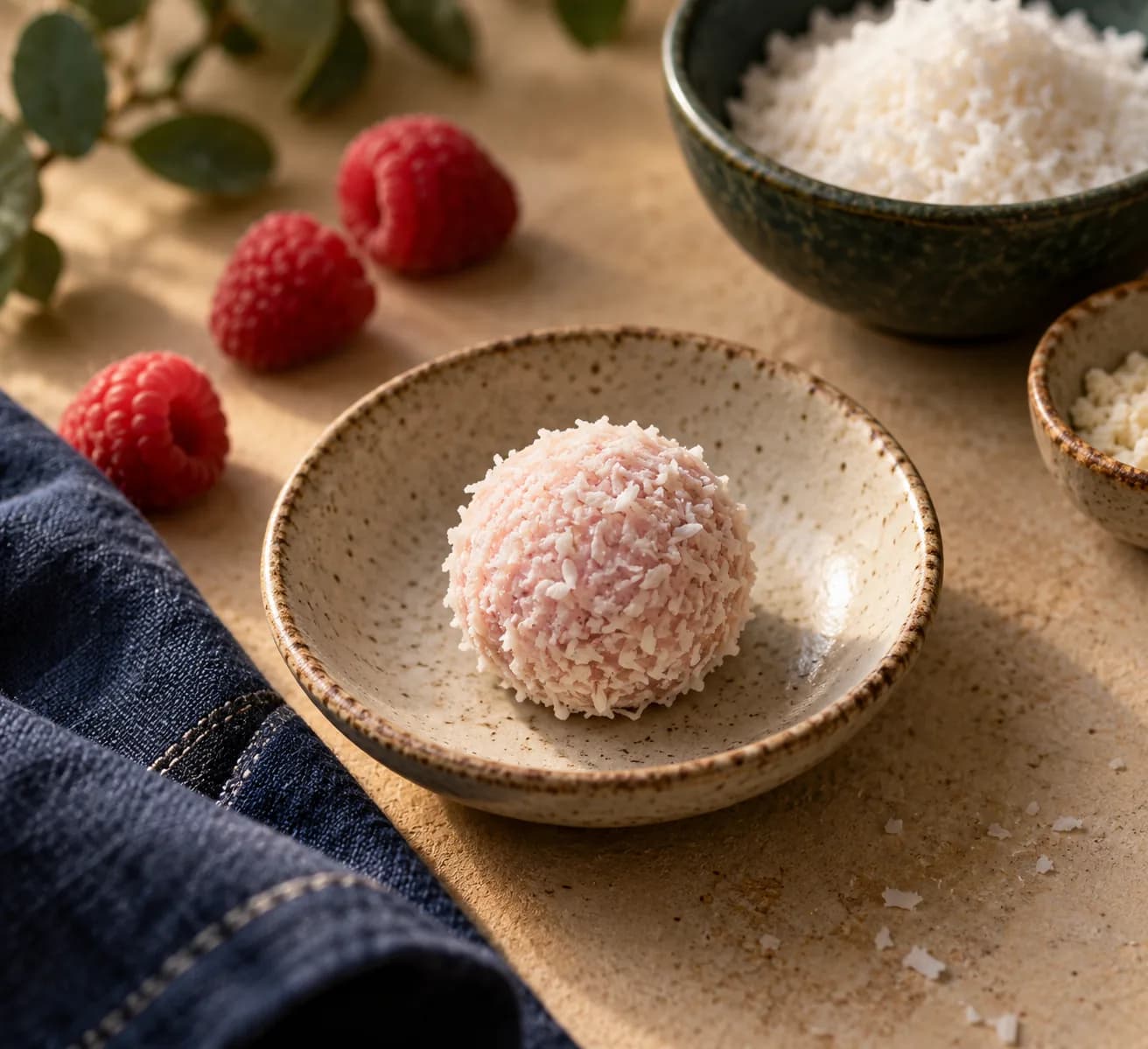 Raspberry Cheesecake Truffles