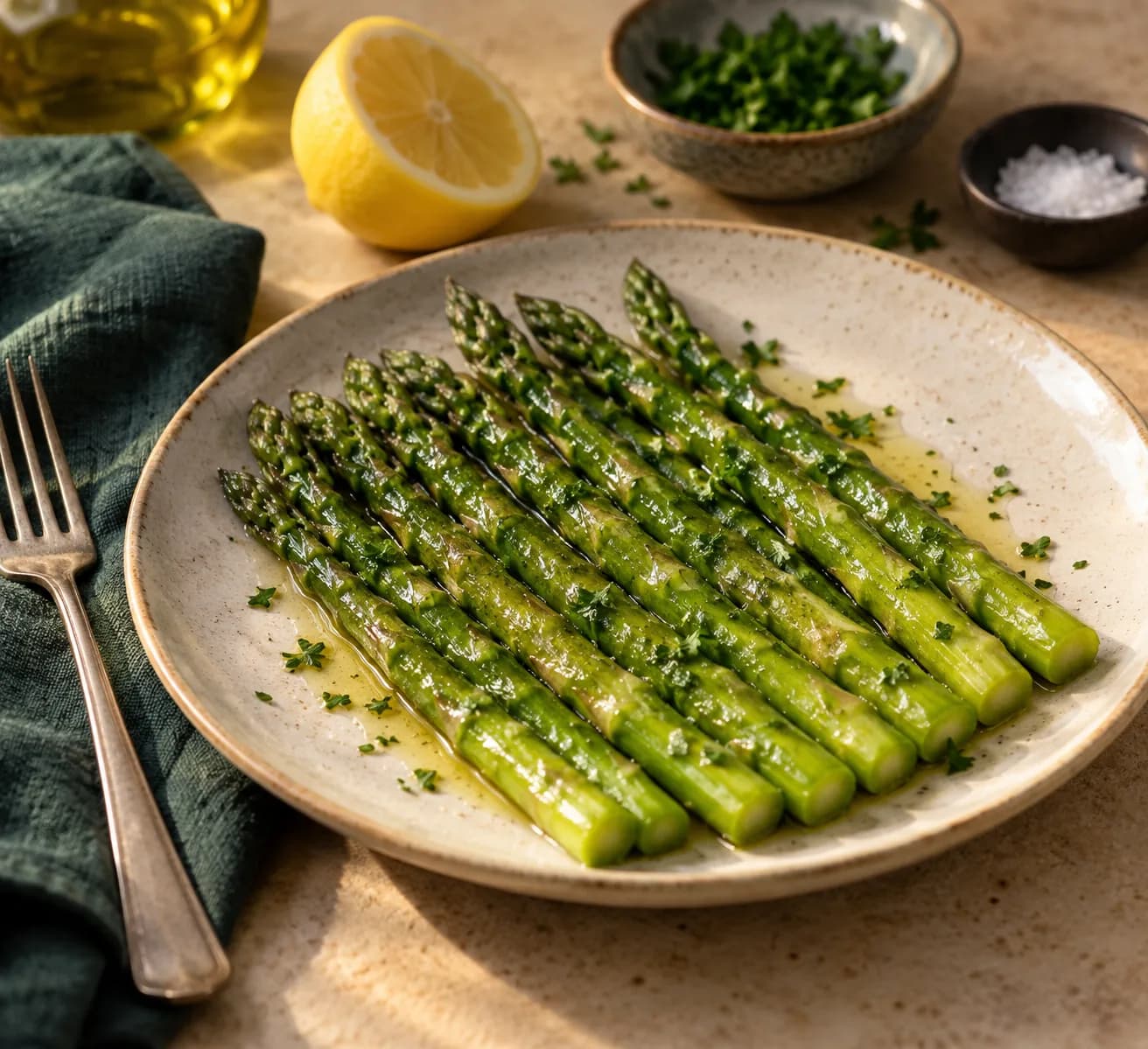 Lemon Herb Asparagus