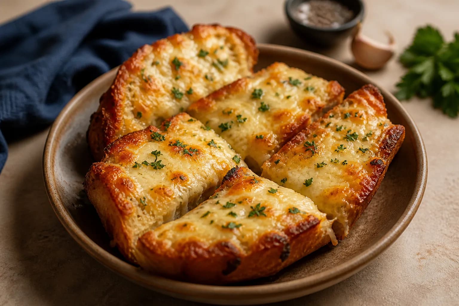 Cheesy Garlic Bread