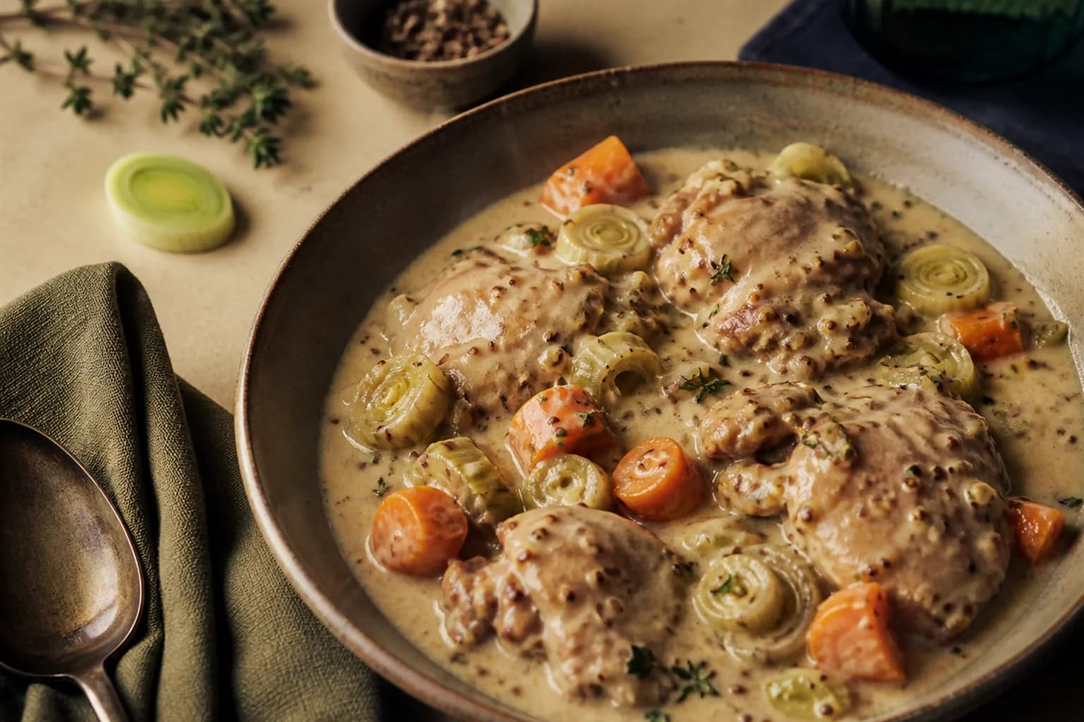 Chicken and Cider Stew