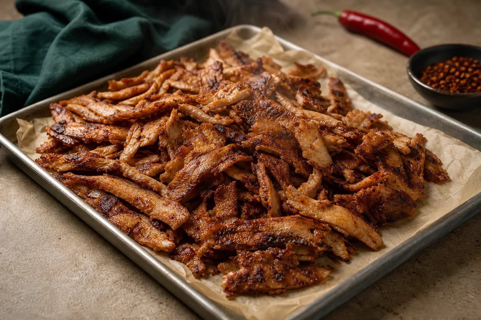 Chicken Parchment Doner Meat