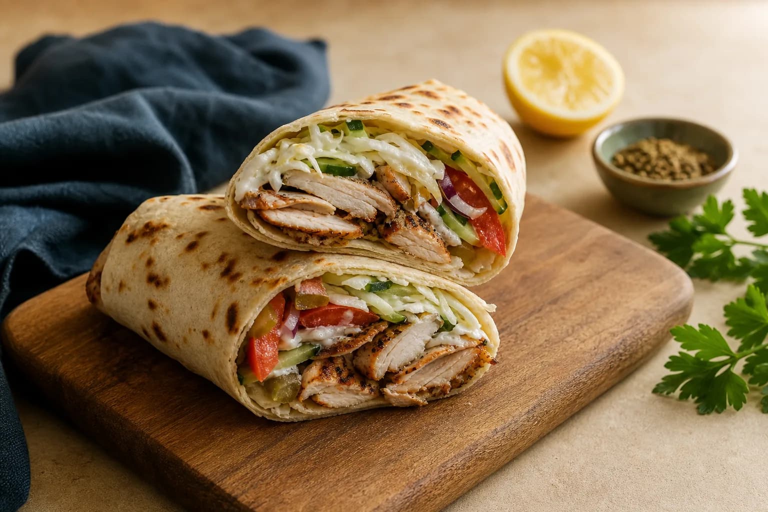 Chicken Shawarma Wrap