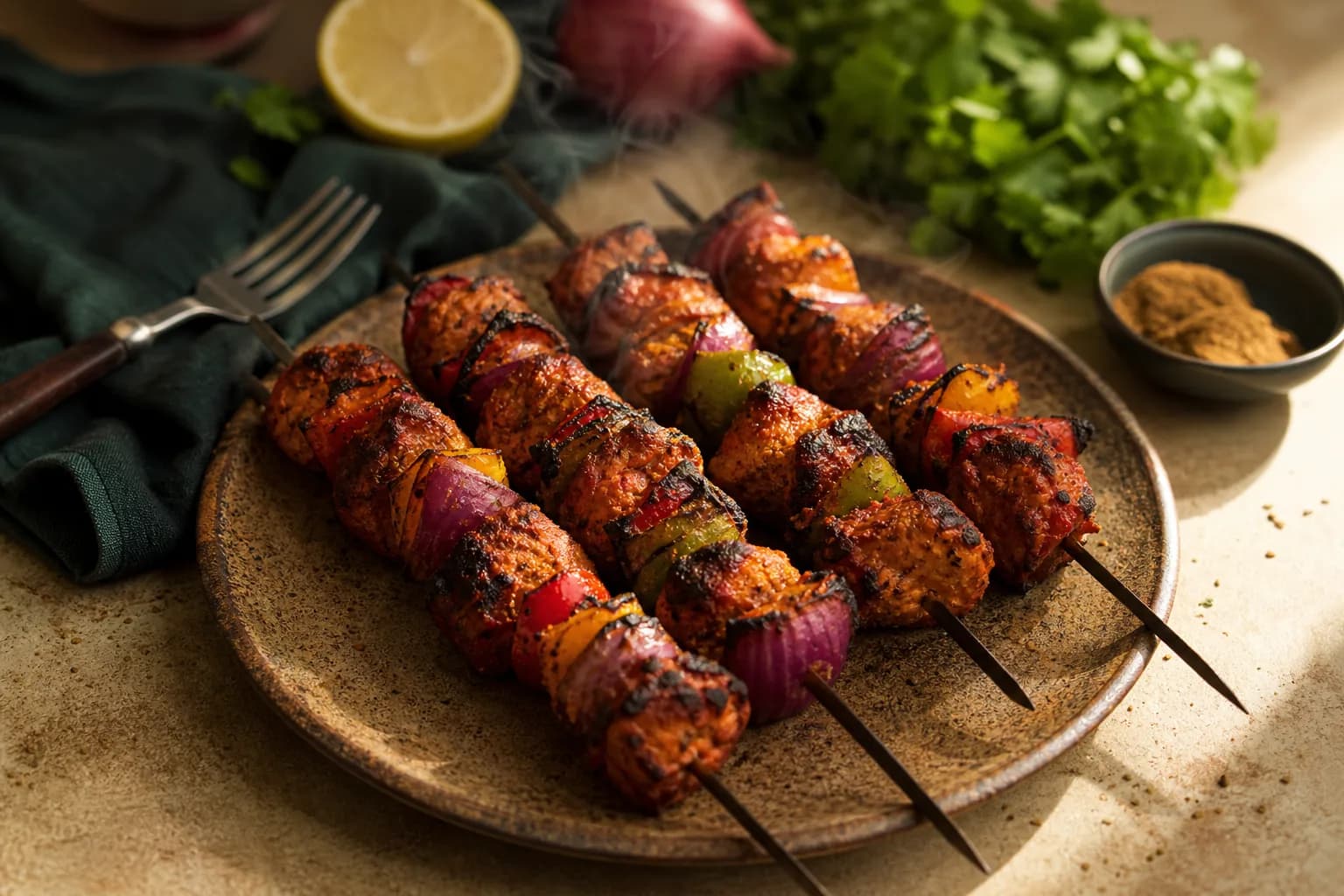 Chicken Tikka Skewers