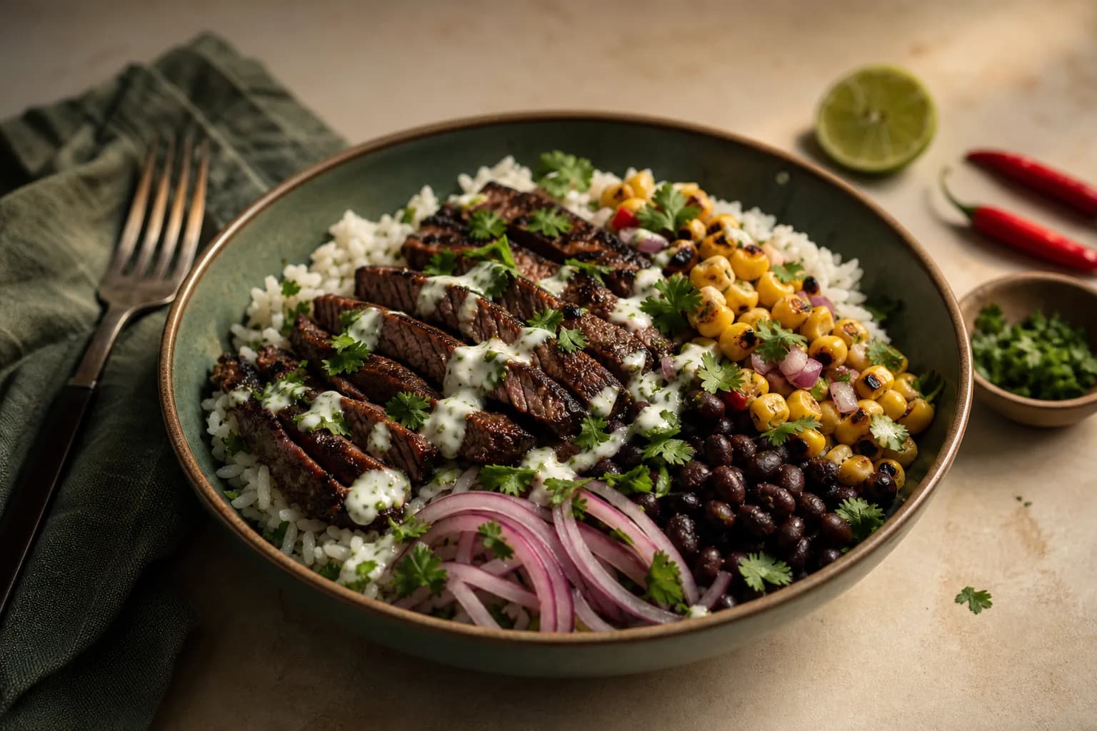Chipotle Steak Burrito Bowl