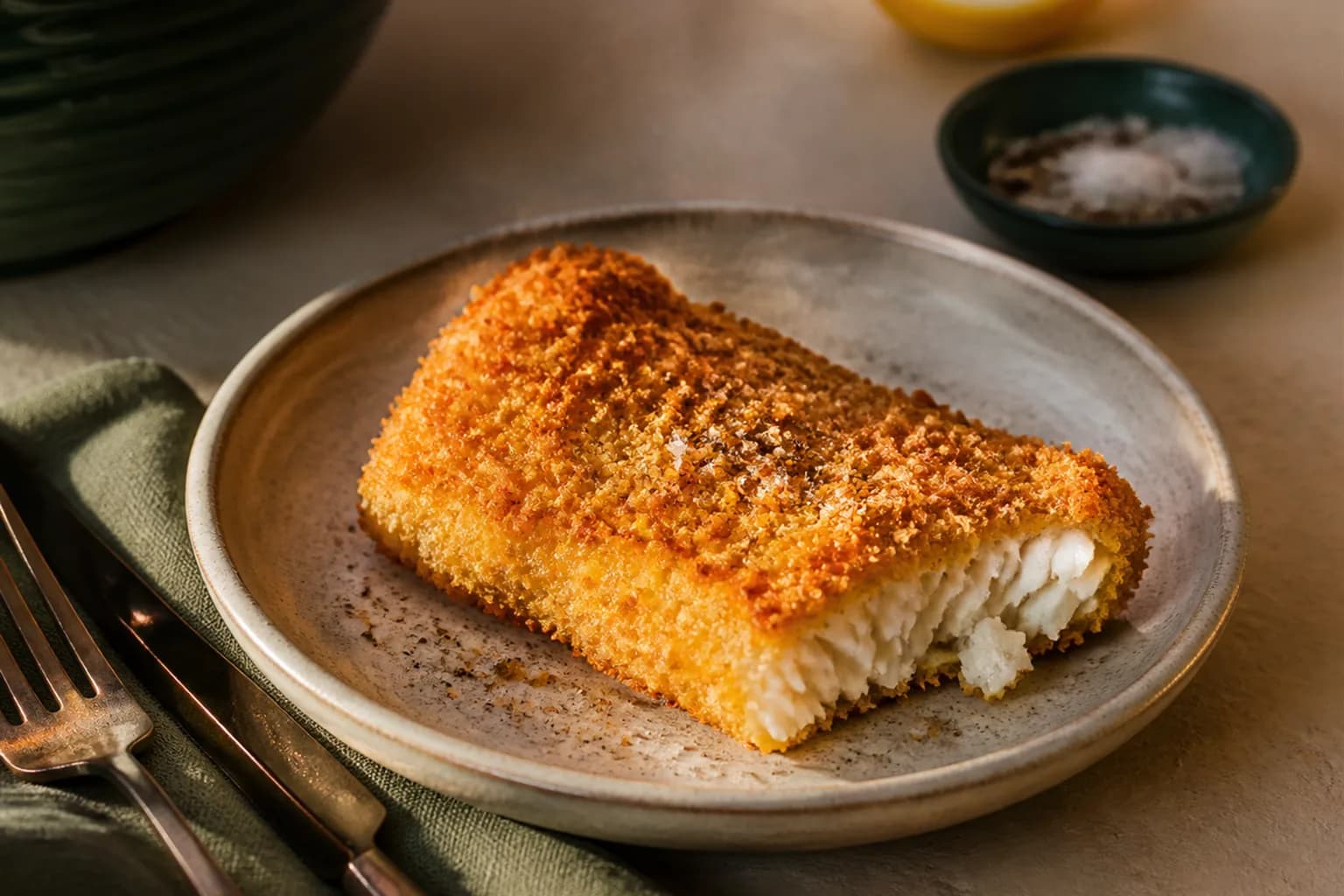 Chippy Crumbed Cod