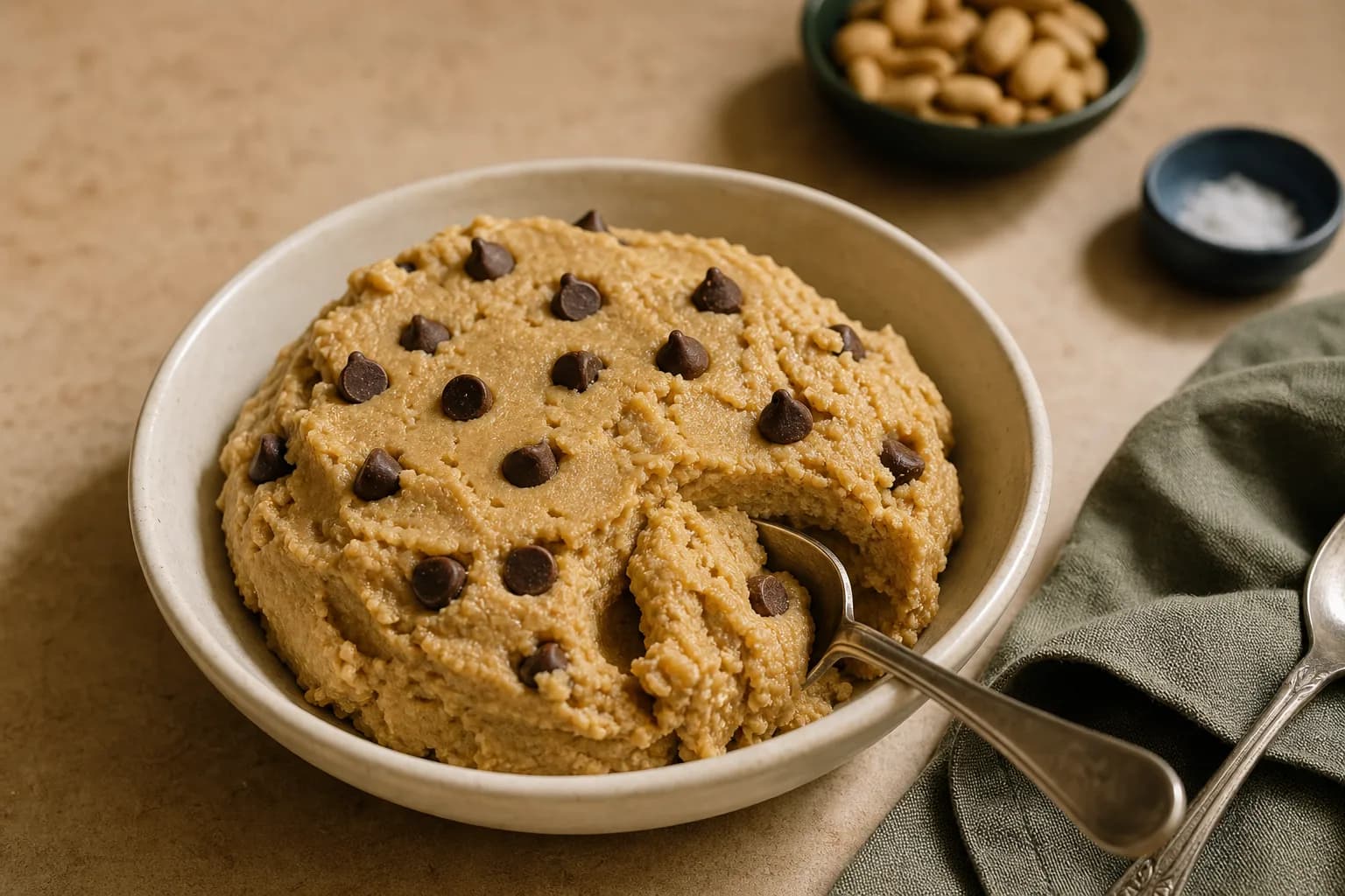 Cottage Cheese Cookie Dough, Peanut Butter