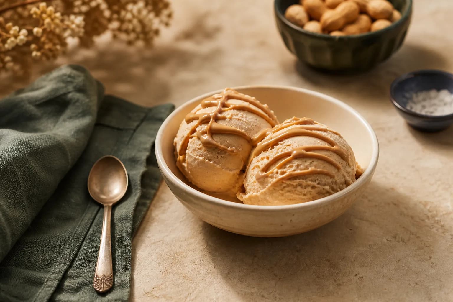 Cottage Cheese Ice Cream, Peanut Butter