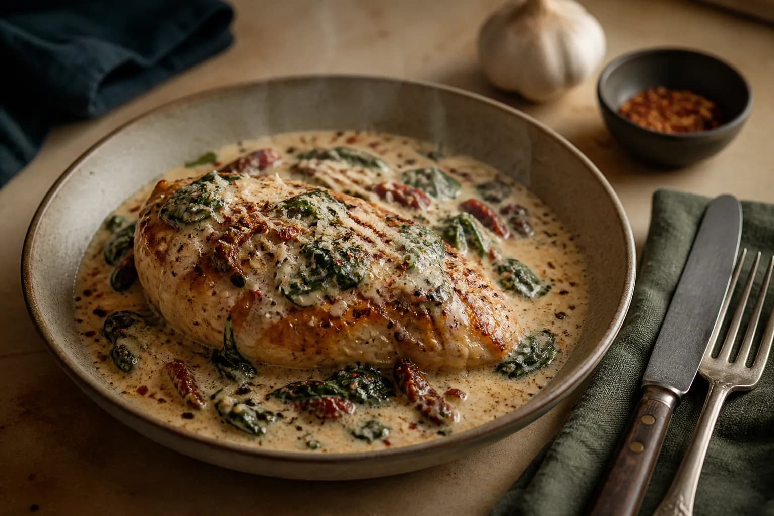 Creamy Tuscan Chicken
