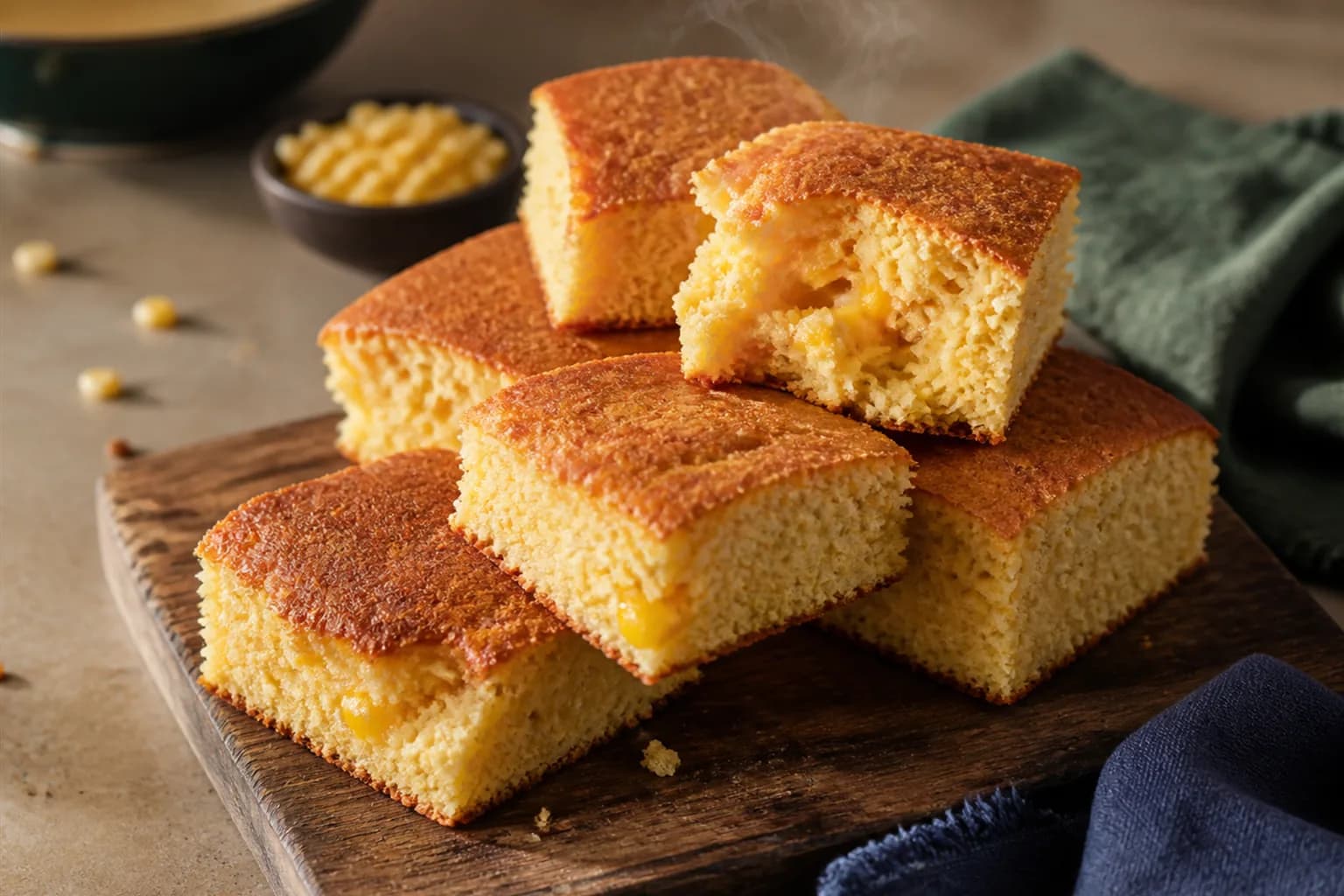High-Protein Cornbread