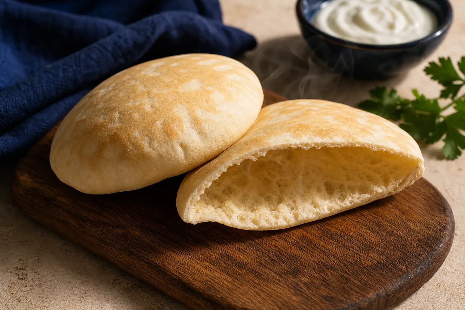 High-Protein Pita Pockets, Plain