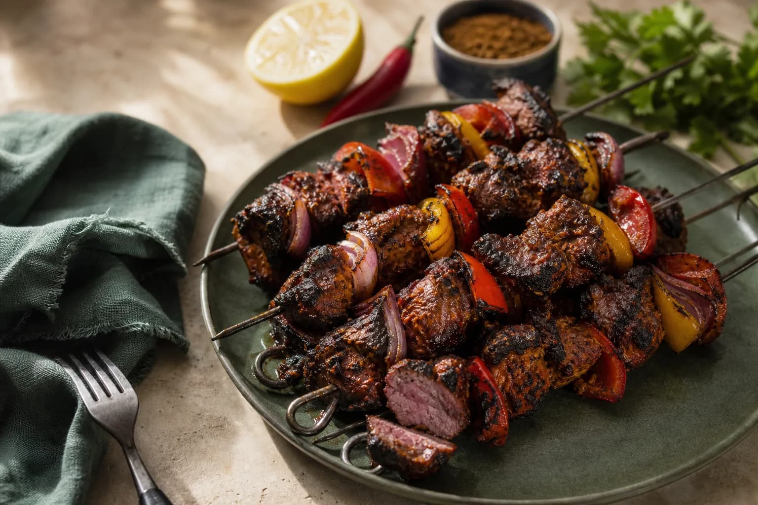 Lamb Tikka Skewers
