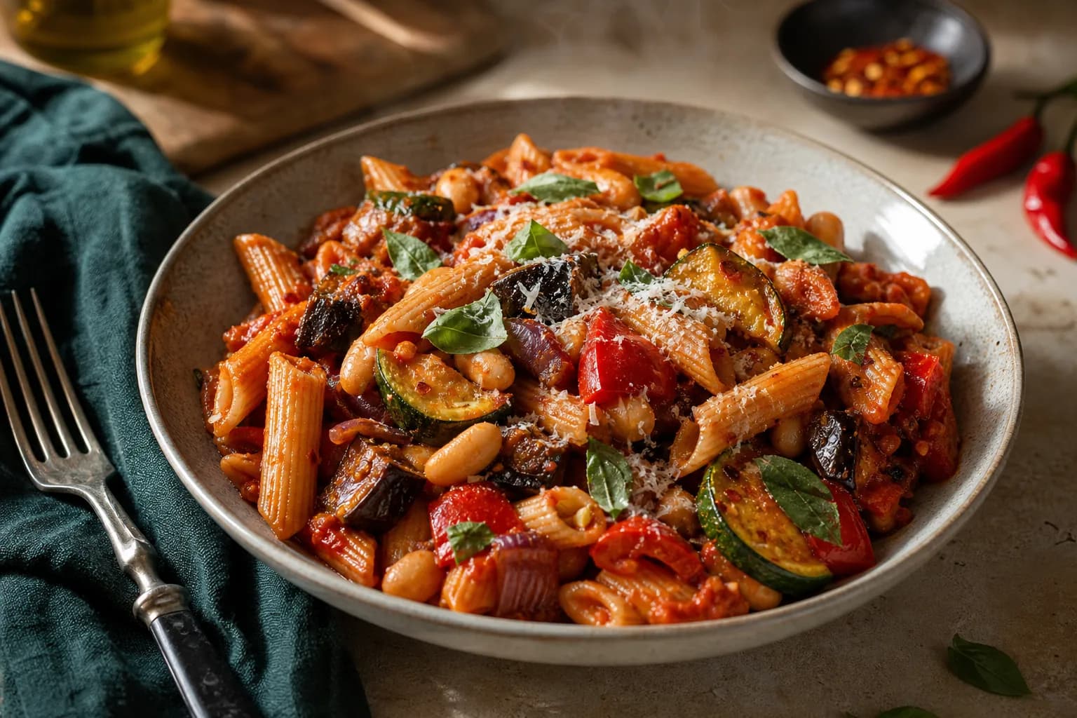 Roasted Veg Arrabbiata