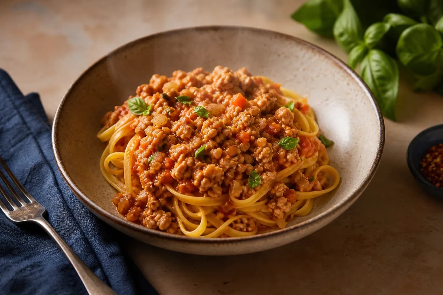 Turkey Bolognese