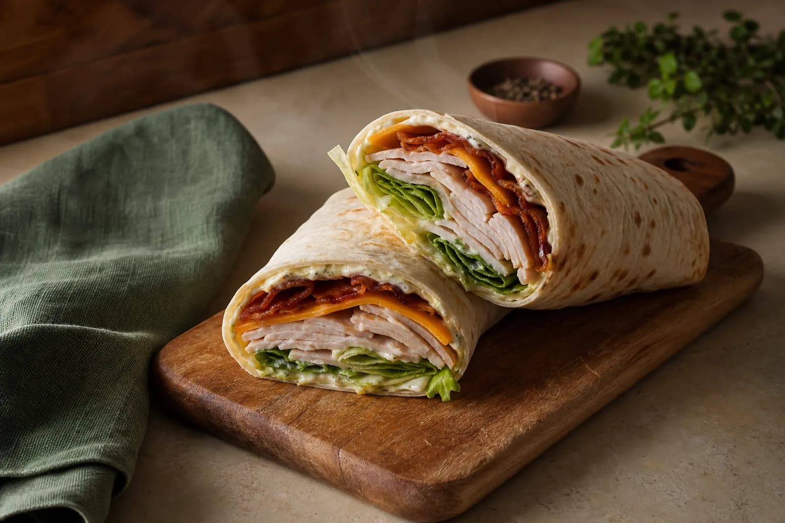 Turkey Club Wrap
